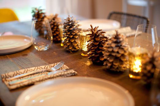 Christmas table setting | breadonbutter