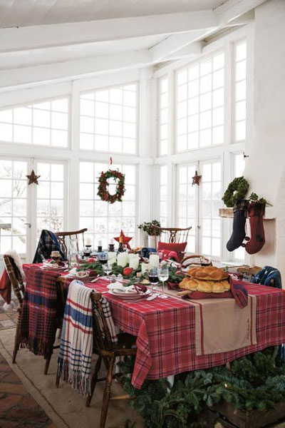 Christmas table setting | breadonbutter