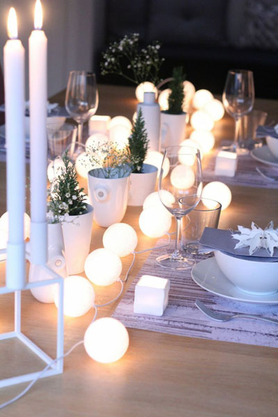 Christmas table setting | breadonbutter