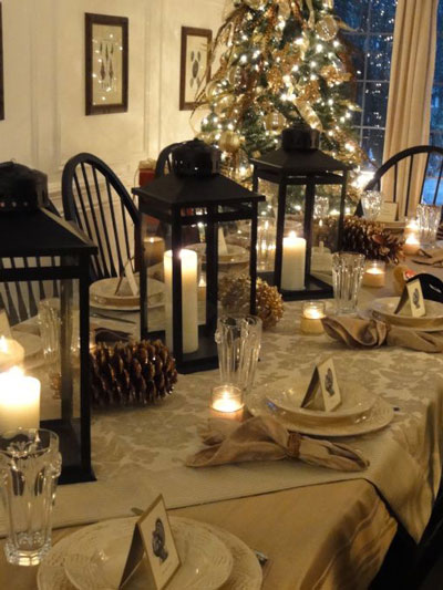 Christmas table setting | breadonbutter
