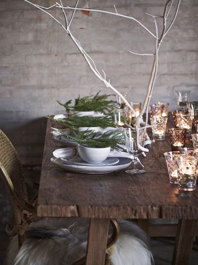 Christmas table setting | breadonbutter