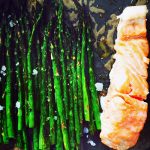 baked salmon and asparagus | breadonbutter