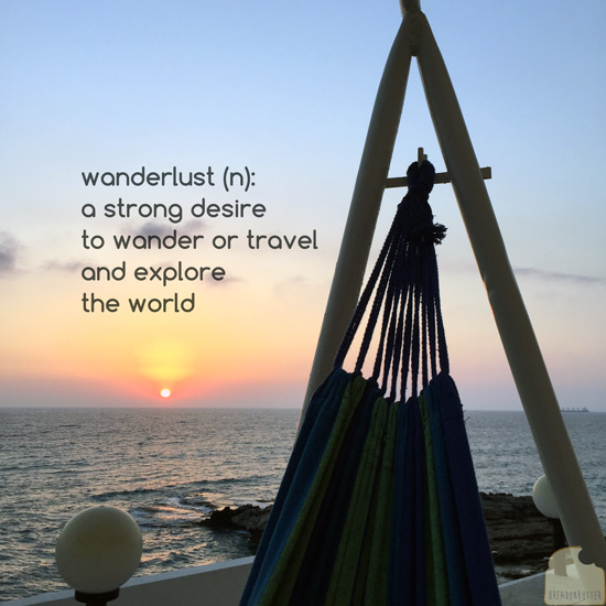 A Severe Case of Wanderlust | 7 Destinations | Breadonbutter