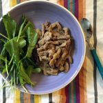 healthy beef stroganoff | breadonbutter