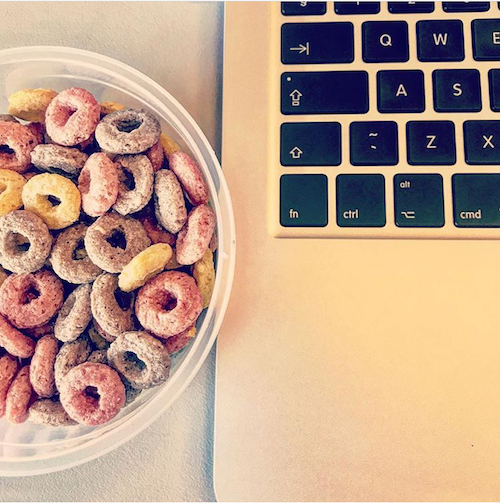 work freelance with a toddler on vacation | breadonbutter