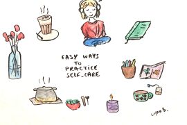 self-care illustration | breadonbutter