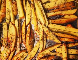 healthy french fries | breadonbutter